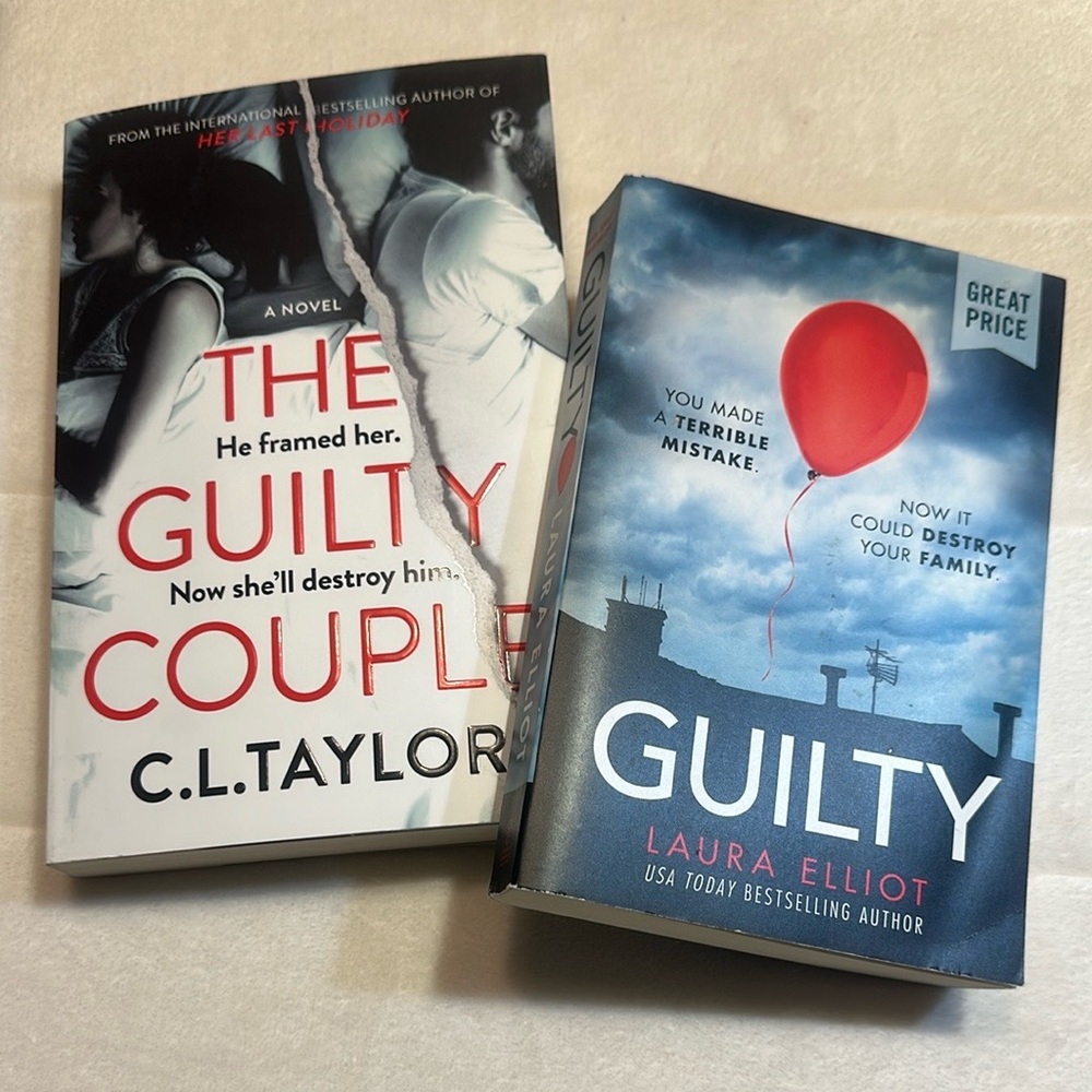 Mystery. Guilty family set of 2 books